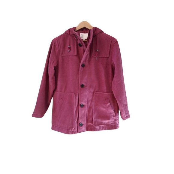 Women's a new day Sweet Rose Duffel Overcoat - Picture 4 of 7